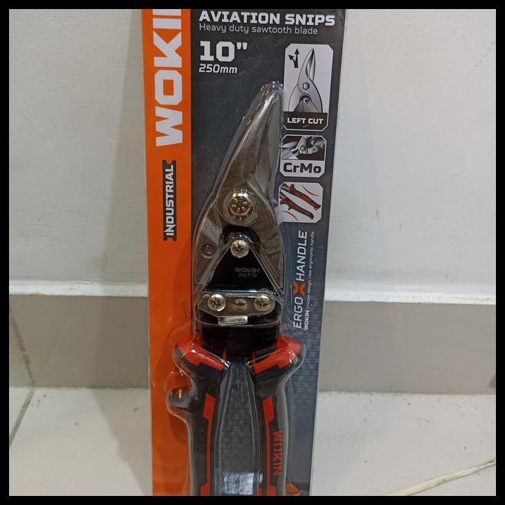 TERBARU GUNTING BAJA RINGAN BENGKOK KIRI WOKIN 10IN / GUNTING SENG 