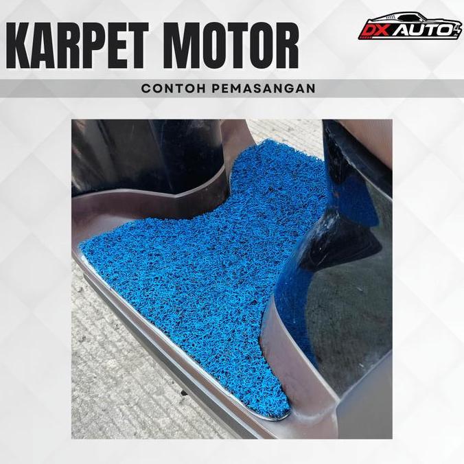 DS186 - DX Coil Karpet Mie Motor Honda SCOOPY NEW PRESTIGE (2020-2022) / Karpet Pijakan Kaki Motor H