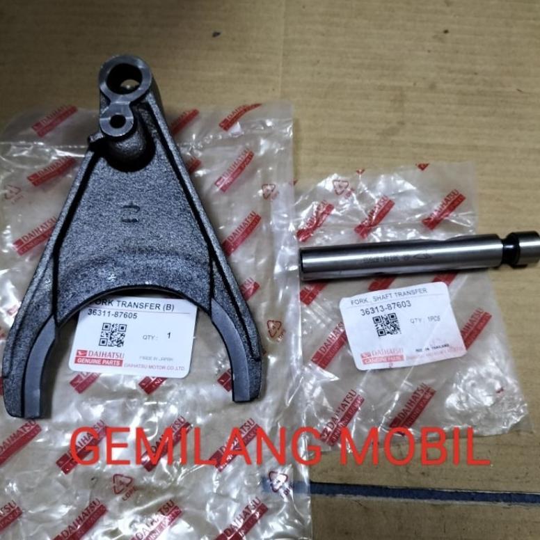 GARPU FORK TRANSFER SHAFT TRANSFER 1SET GARPU BESAR BIG DAIHATSU TAFT GT F70 HILINE 1SET ISI 2PCS OR