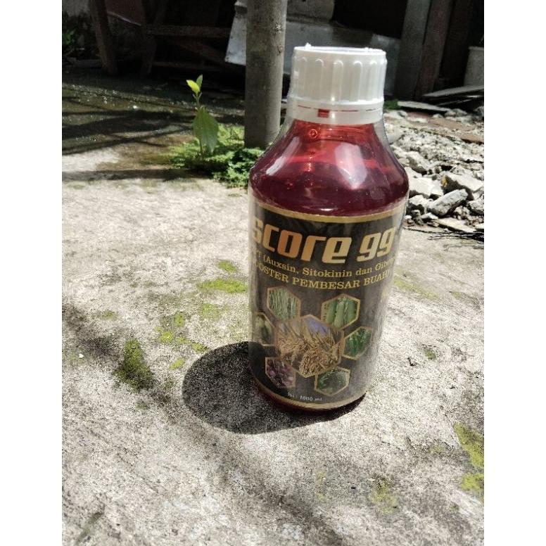 Pupuk Cair Score 99 Plus ZPT Pembesar Buah 1Ltr