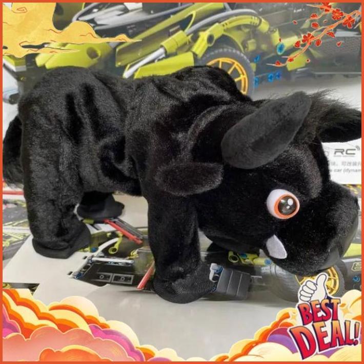 SIAP DIKIRIM Mainan Anak Boneka Banteng MATADOR Joget /Berjalan/Melompat dengan Music