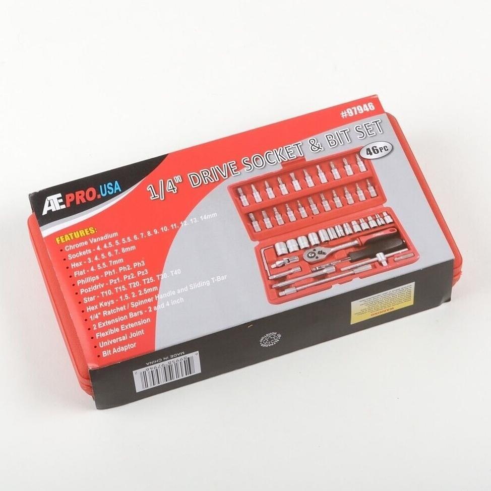 Premium Kunci Shock Set Tekiro Kunci L Set Lengkap Kunci Sok Pas Set Tool 46 Pcs Ring