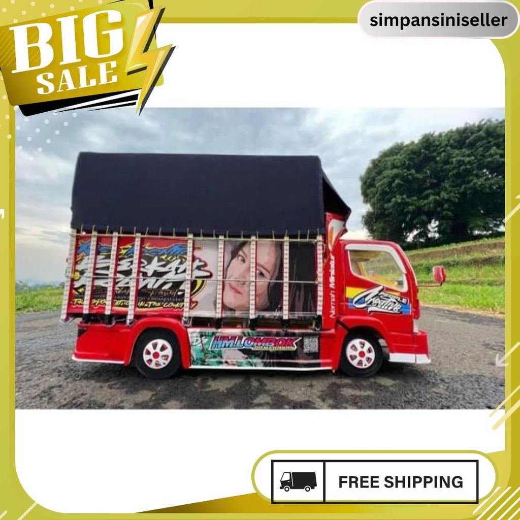 Truk Oleng Miniatur Truk Oleng Kayu Meledak