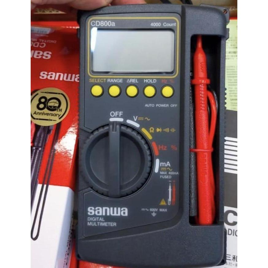 CHIONEZA Multitester Sanwa CD 800A Multitester Digital Original
