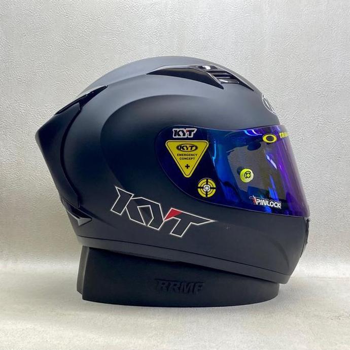 Cod,Bisa- Kyt R10 Solid All Warna Kaca Iridium Free Spoiler 2D & 3D - Kyt Original Dot Sni Helm Full