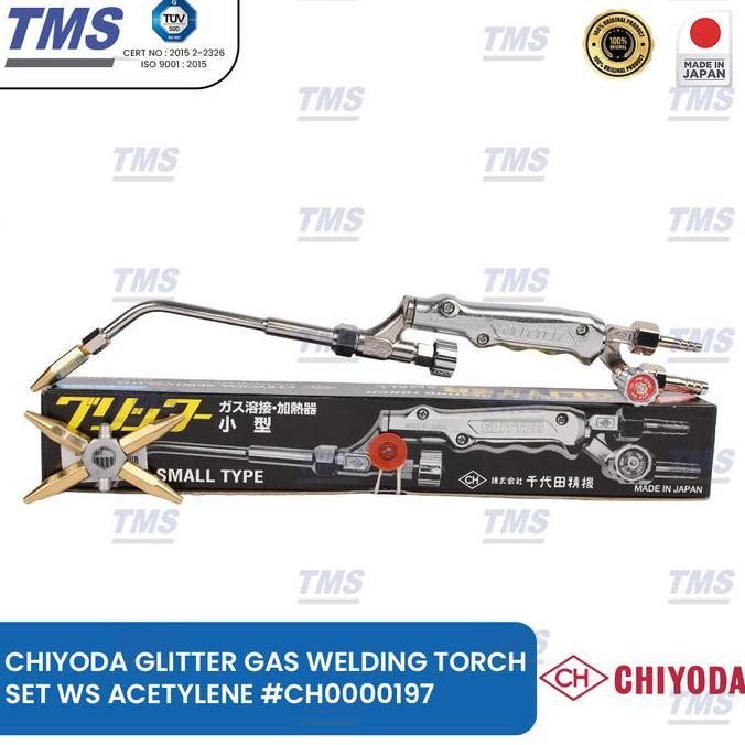 CHIONEZA Glitter Gas Welding Torch Set WS Chiyoda For Acetylene #CH0000197 - Original