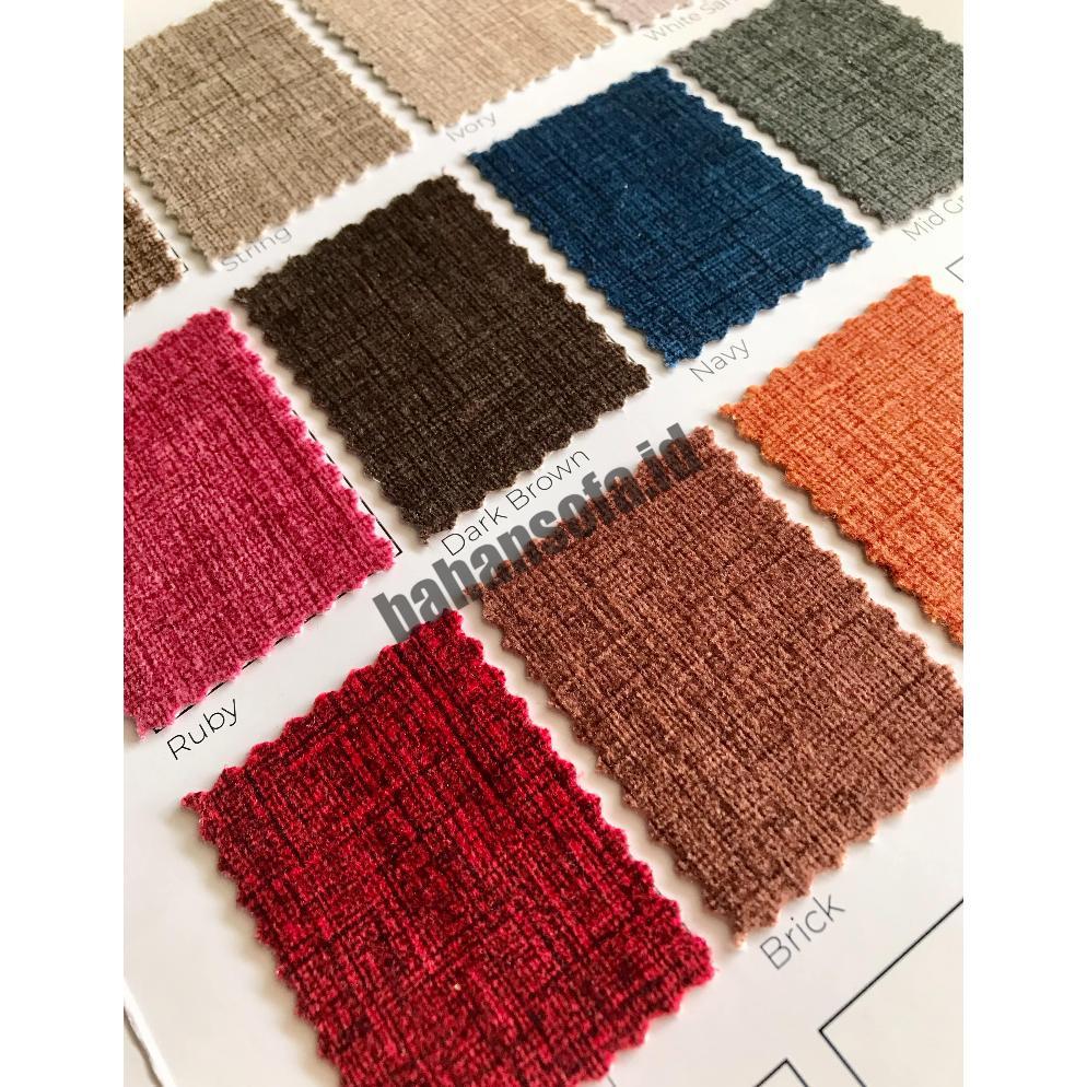 Murah  Kain Bludru / Beludru / Kain Sofa Minimalis / Kain Kursi Regency - Rodeo (Sofa)