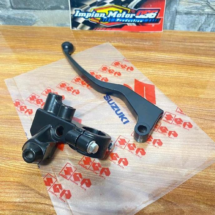 DV278 >> Paket Handle Kopling dan Dudukan Spion Drat 12 untuk Motor Satria Fu 150 Karbu Barong Shogu