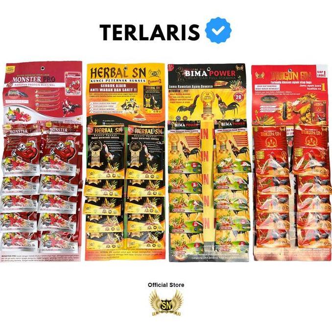 Sasana Ngapak Jamu | Ayam Monster Pro | Bima Power | Dragon SN | Herbal SN | Terlaris untuk Ayam Hob