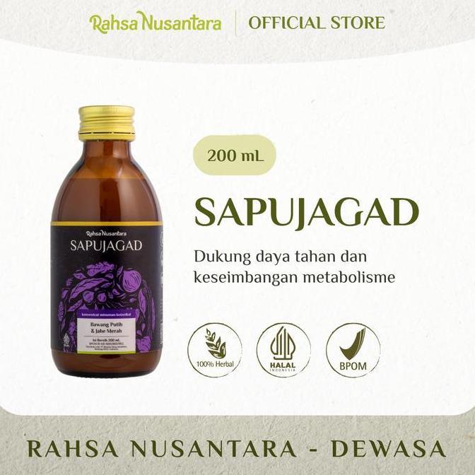 Fit- Sapujagad By Rahsa Nusantara Jus Bawang Putih Tunggal Vitamin Herbal