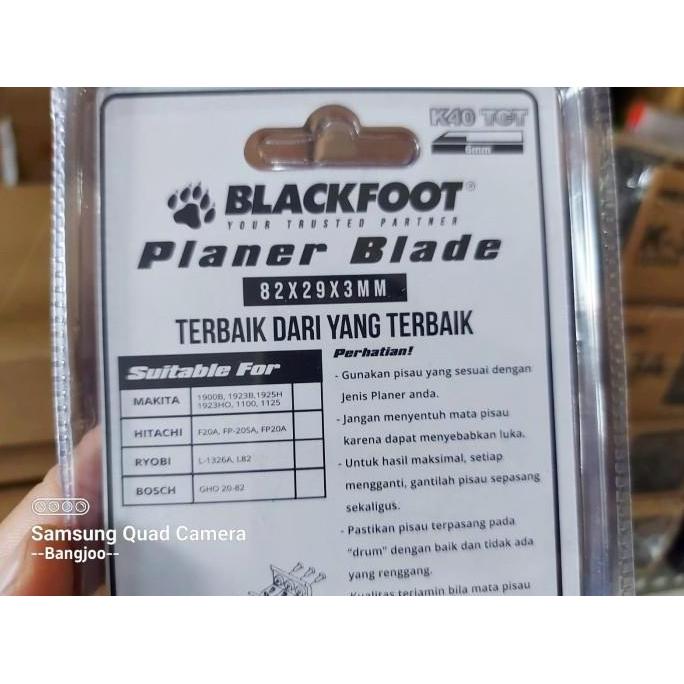 Planer blade K40 Blackfoot mata serut K40 High quality TCT grade