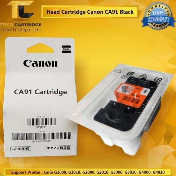 Head Printer Cartridge Canon G1000 G2000 G3000 GI-790 Black Original