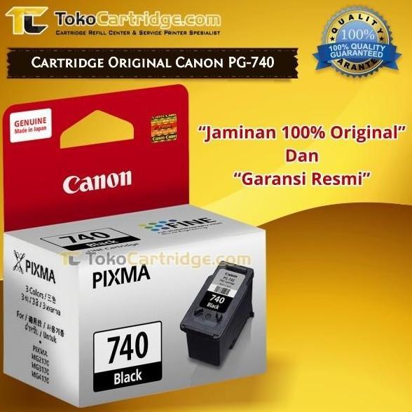 Cartridge Canon PG740 PG 740 PG-740 Black ORIGINAL MX397 MX377 MX477