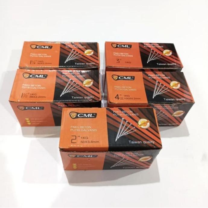 Homemid- Paku Beton / Paku Tembok / Paku Beton Galvanis / Paku Beton Baja
