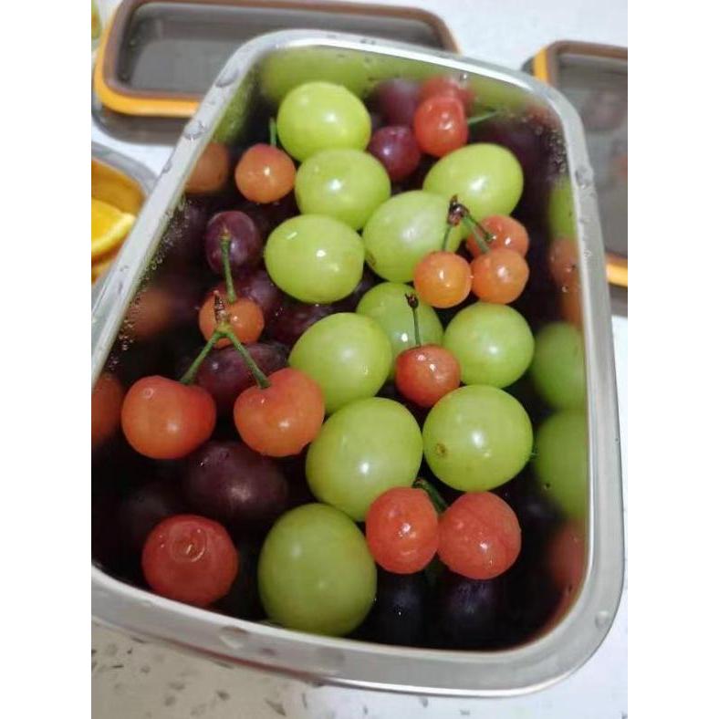 Baru Storage Box Container Food Kontainer Makanan Lunch Box Korea Kulkas