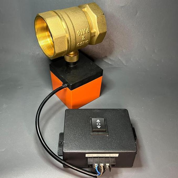 Saklar Motorized Valve Remote Motorized Ball Valve Push Button Momentary
