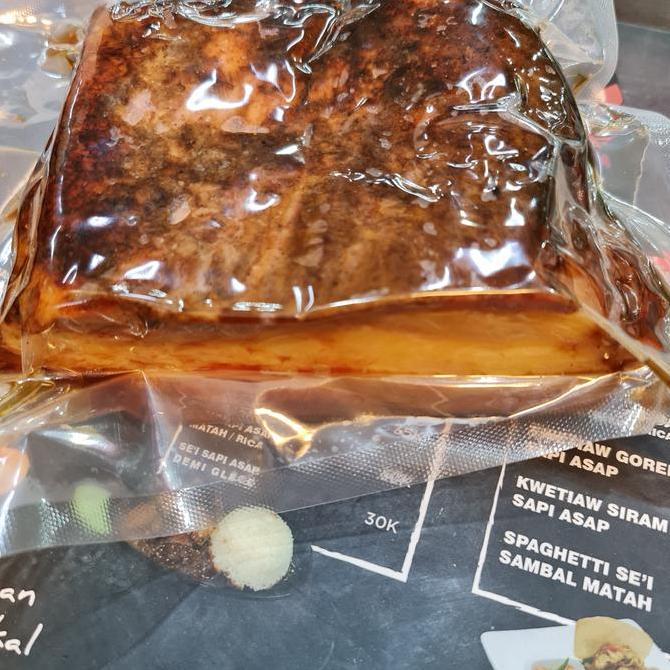 Bigwood- Sei Sapi Brisket Utuh 900Gram Lengkap Dengan Sambal
