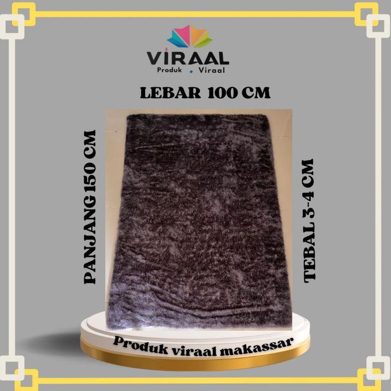 Makassar Produk Viraal Surpet Kasur Bulu Kasur Lantai Tikar Bulu Karpet Lantai Karpet Ruang Tamu