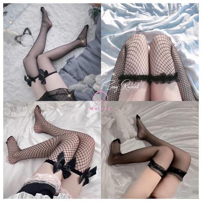Muloug Stocking Sexy Lingerie Wanita Stocking Jaring Wanita Stocking Sexy Wanita Seksi Stoking jala 