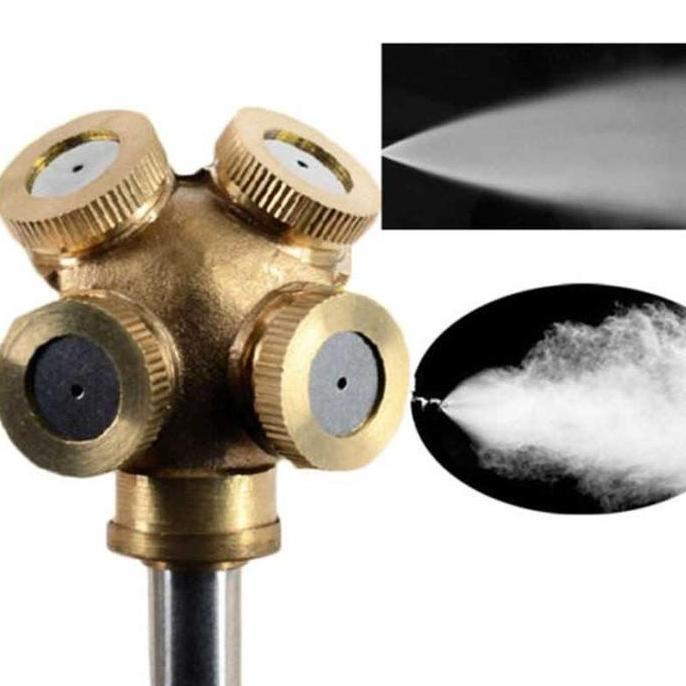 Lansungkirim- Water Mist Sprinkler Sprinkle Kabut Sprayer Nozzle Air Irigasi Taman