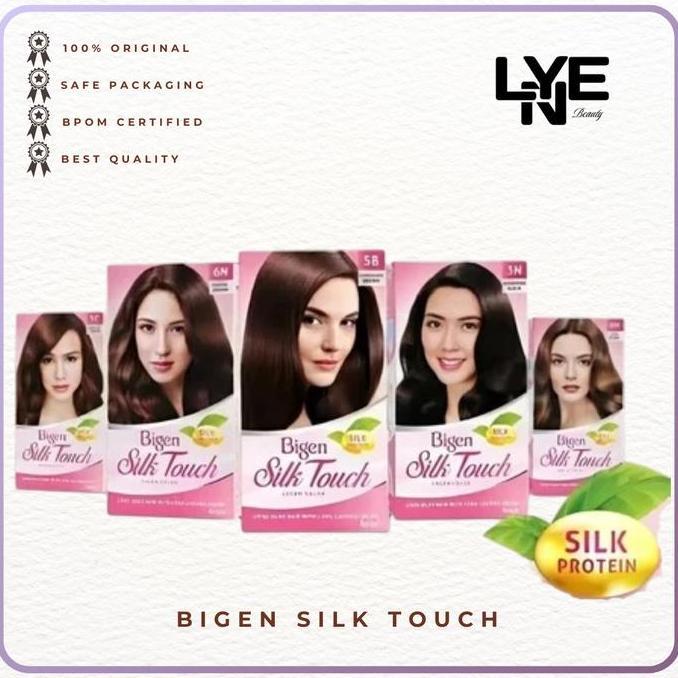 Berkilau- Bigen Silk Touch (Exp 2027) Cat  Rambut