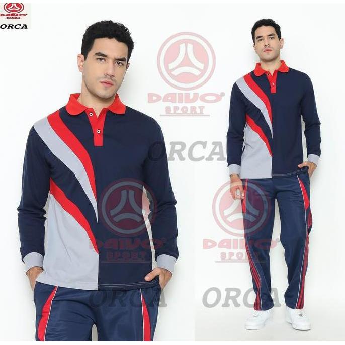 Wkxw- 1 Set Setelan Olahraga Wangki Pria Wanita/Setelan Olahraga Kerah Tangan Panjang/Setelan Olahra