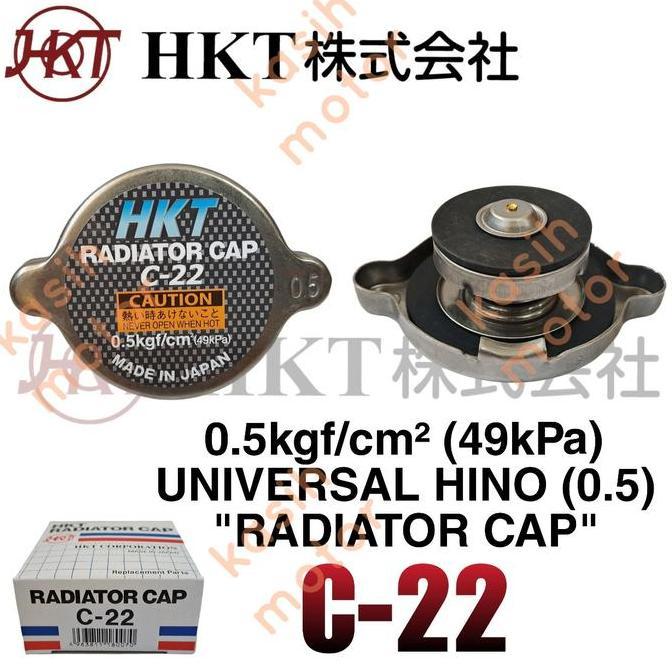 TUTUP RADIATOR CAP RADIATOR 0.5 UNIVERSAL HINO ORIGINAL HKT JAPAN 100%