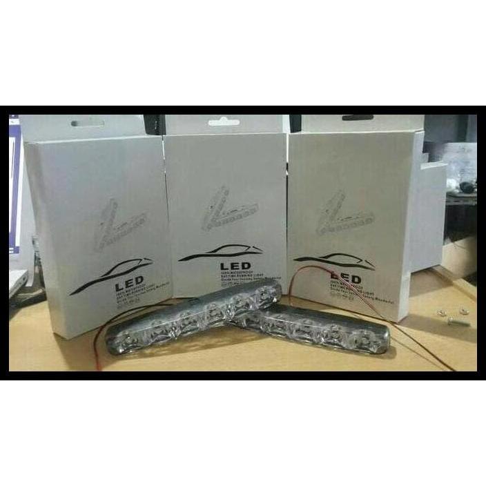 DISKON LAMPU LED DRL 6 LED TRITON 