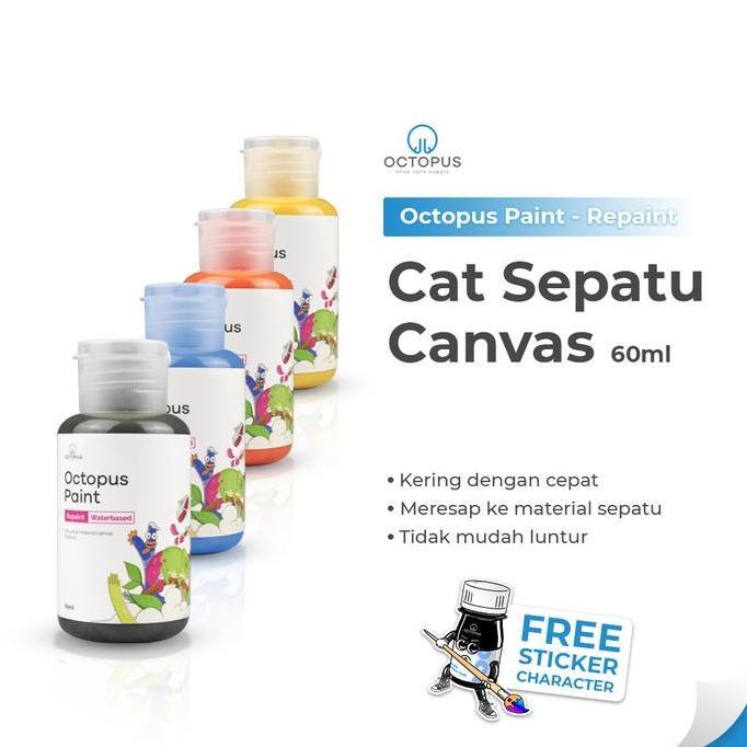 Cat sepatu canvas dan suede / not angelus suede dye