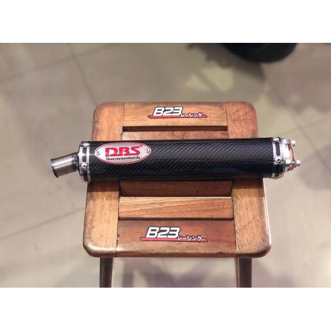 Silencer DBS titanium carbon kevlar original thailand ujung polos