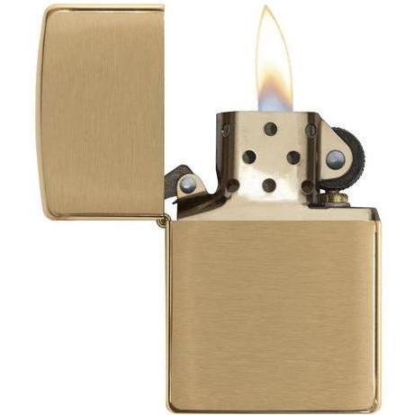 Zippo Armor Brushed Brass (TERBAIK) (TERBARU) (TERMURAH)