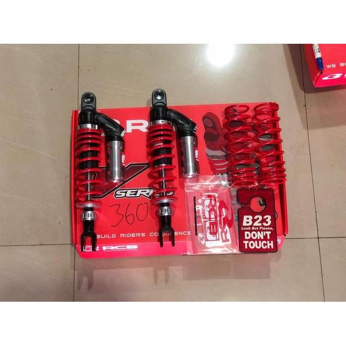 Shock RCB VD series 360mm PCX 160 premium Red Merah double Klik