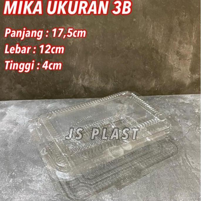 Yxwrg- (Isi 100Pcs) Mika Kue Ukuran 3 - Mika Plastik 3X 3Xc 3Xx 3A 3B 3C - Mika Nasi Kuning