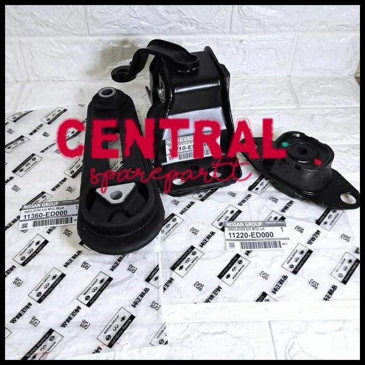 TERBARU ENGINE MOUNTING SET KANAN KIRI BELAKANG NISSAN LIVINA 1.5 EVALIA ORI 