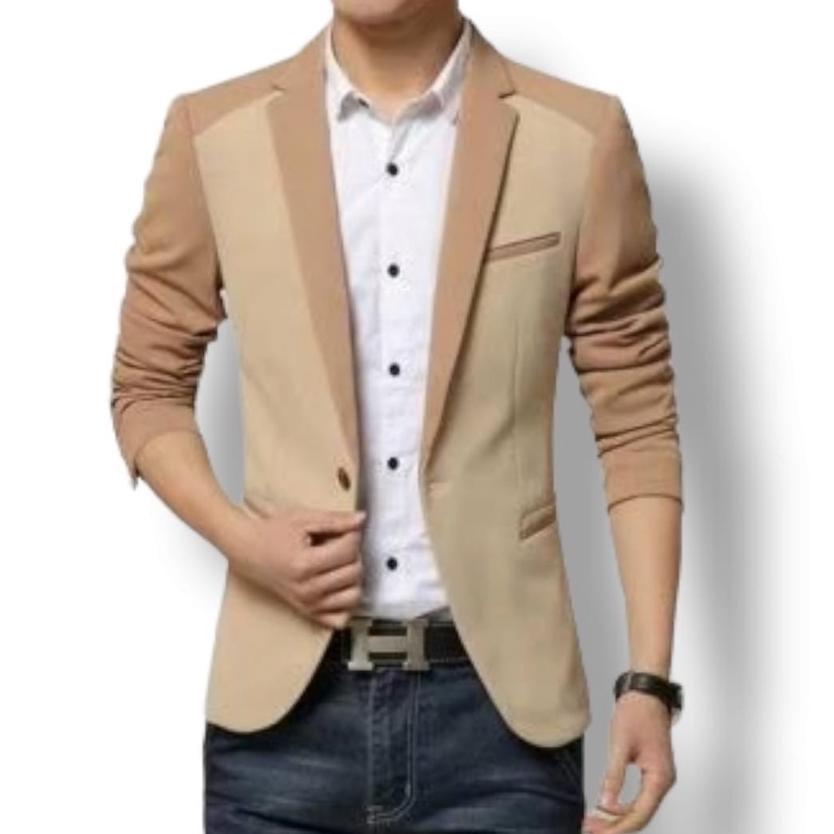 BEST SELLER Jas Cowok Casual Slimfit/ Blazer Kekinian Pria Korea/ Jas Santai Pria Casual/ Blazer Kor