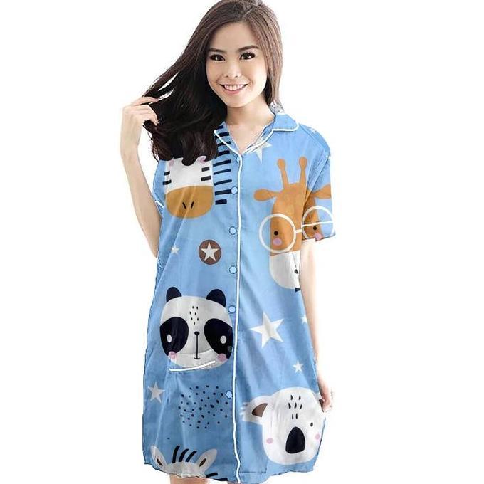 daster wanita/dress/baju tidur wanita/dress piyama wanita