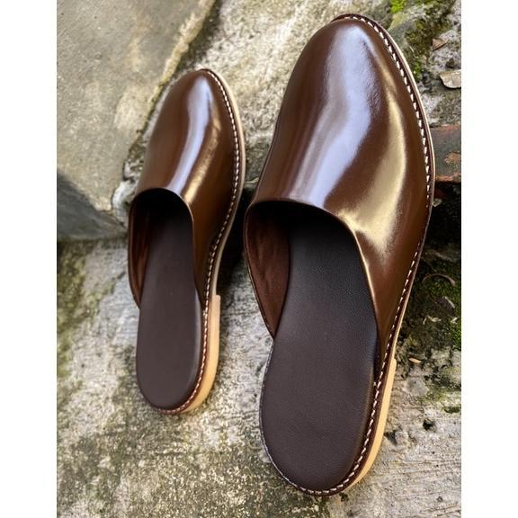 FREE ONGKIR SANDAL SLOP KULIT PRIA | SANDAL KEREN| SANDAL BALI | KUNDANGAN | WEDDING / SEPATU SELOP 