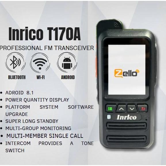 Terlaris Ht Walkie Talkie T170A Poc Zello Android