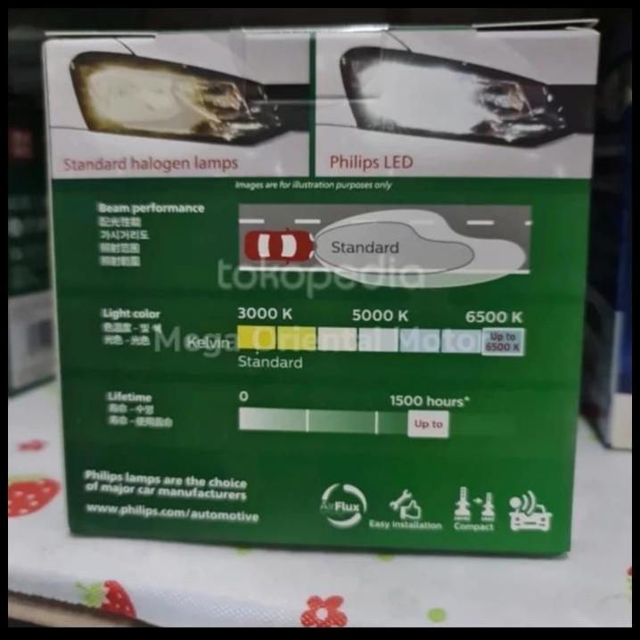 DISKON LED PHILIPS H11 ULTINON PRO1000 ORIGINAL PHILIPS 