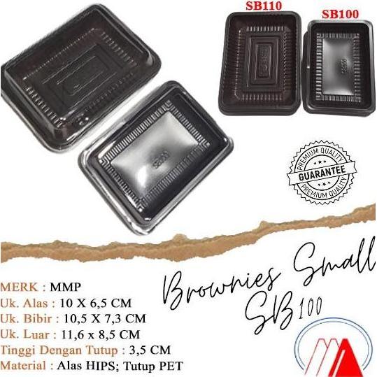 [50 SET] Mika Brownies sb100 / Mika kue brownies mini kecil / small