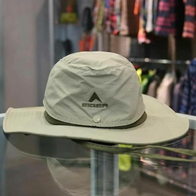 BEBAS ONGKIR - Topi Eiger T640 Hat Mount Etna Adventure Caps - Khaki