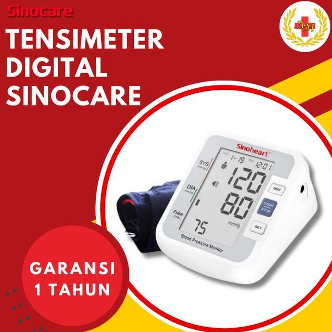 Tensimeter Digital Tensi Digital Alat Ukur Tekanan Darah Sinocare