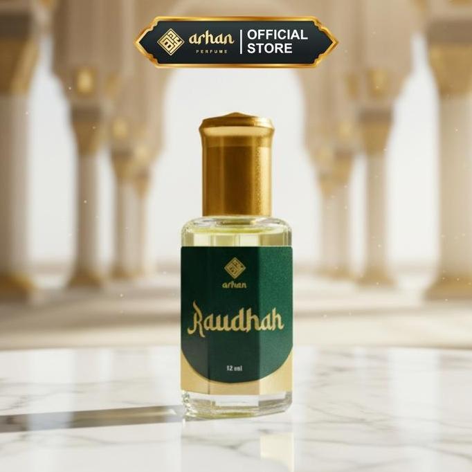 Bloom- Arhan Parfum Sholat Raudhah 12 Ml Bibit Murni
