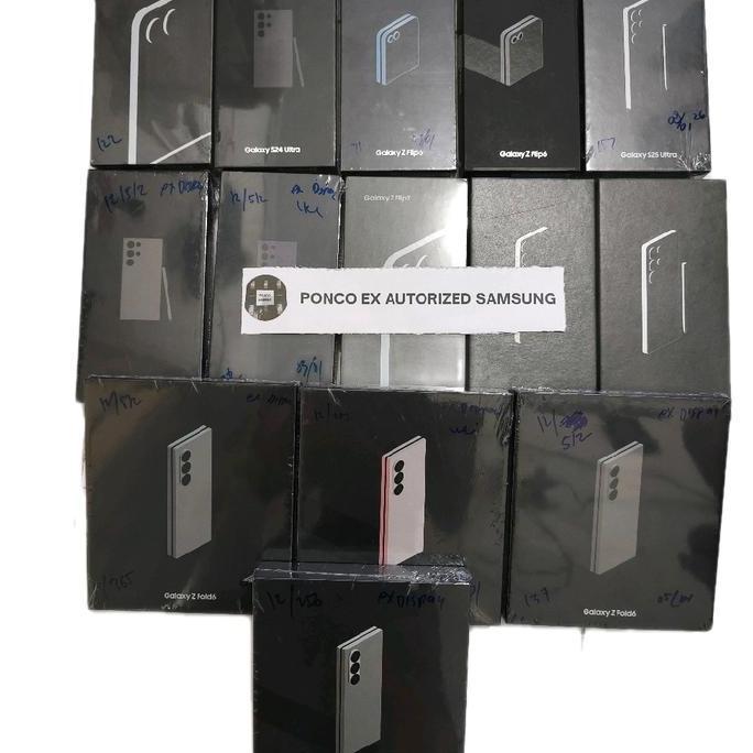 (EX DISPLAY LIKE NEW) SAMSUNG GALAXY Z FOLD 6 RAM 12GB 1TB / 512GB / 256GB EX DISPLAY AUTHORIZED SAM