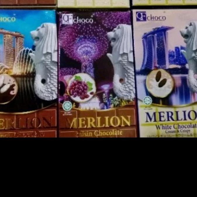 COKLAT BAR MERLION QFCHOCO 140GR