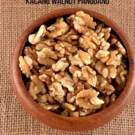 Kacang walnut roasted 1kg / walnut pangang/ kacang walnut matang