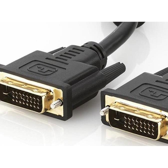 Deepflip- Kabel Dvi D 24+1 To Dvi D 24+1 Panjang 1.5 Meter / Cable Dvi D 1.5M