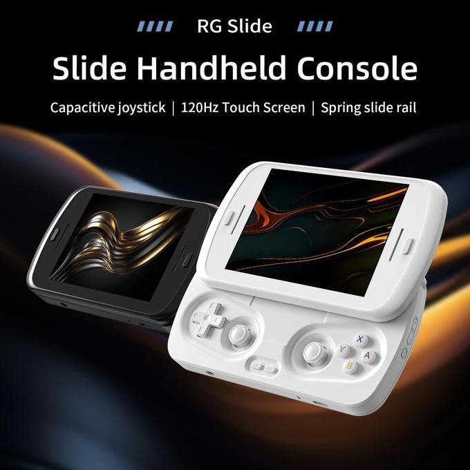 BEBAS ONGKIR - Anbernic RG Slide Portable Handheld Android OS Game Retro Console emulator PS1 PSP PS