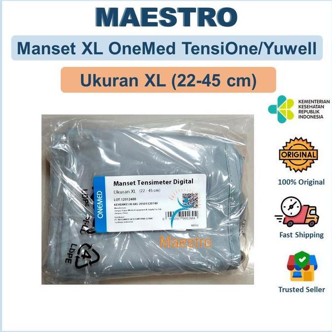 Manset TensiOne 1A OneMed Yuwell Ukuran XL Jumbo Cuff Tensimeter Tensi