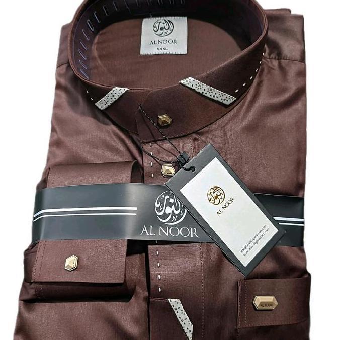 Murah  Jubah Pria Alnoor Dewasa | Gamis Alnoor Premium Poliester Muslim Panjang